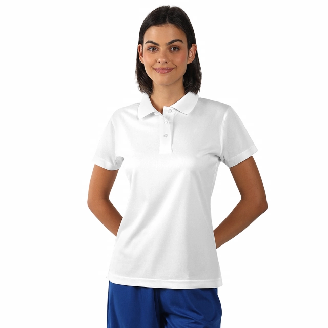 LACROSS LADY, ženska sportska polo majica, 130 g/m2, bela M
