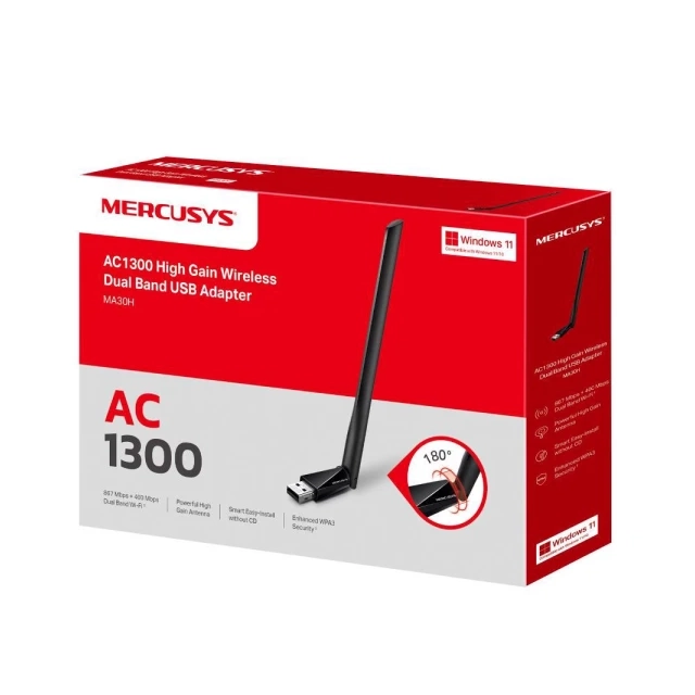 LAN MK Mercusys MA30H USB WiFi AC1300 second image