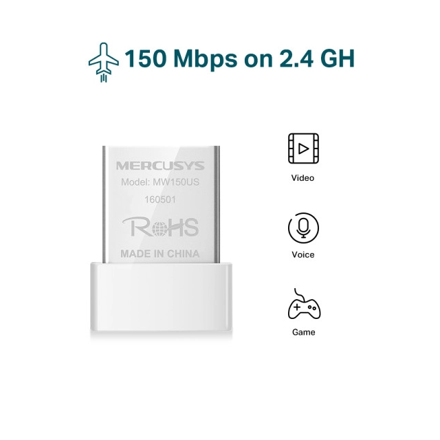 LAN MK Mercusys MW150US N150Mb/s nano WiFi USB second image