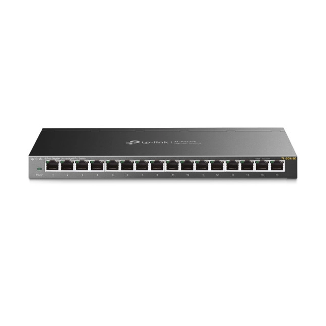 LAN Smart Switch TP-Link TL-SG116E 10/100/1000 16port L2 second image