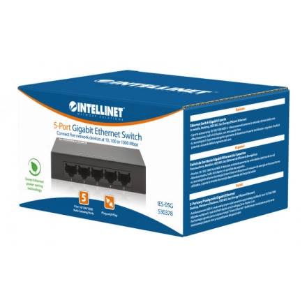 LAN switch Intellinet 530378 10/100/1000 5port/metalni second image