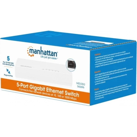 LAN switch Manhattan 560696 10/100/1000 5port second image