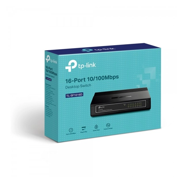 LAN Switch TP-LINK TL-SF1016D 10/100 16port second image
