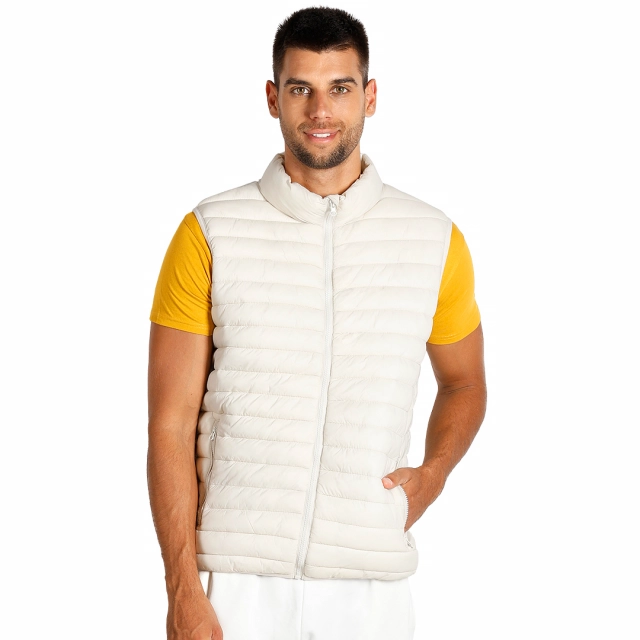 LIBERTY VEST MEN, prsluk, krem-beli XXL