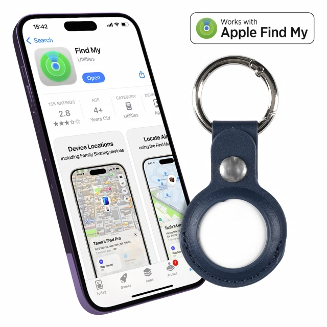 LOCATEPRO, find my privezak sa funkcijom lociranja, plavi