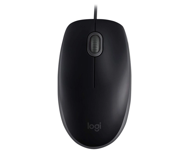 LOGITECH B110 Silent Optical OEM USB crni miš 