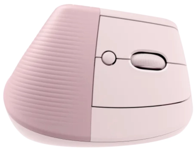 LOGITECH Lift Vertical Ergonomic Wireless miš roze  second image