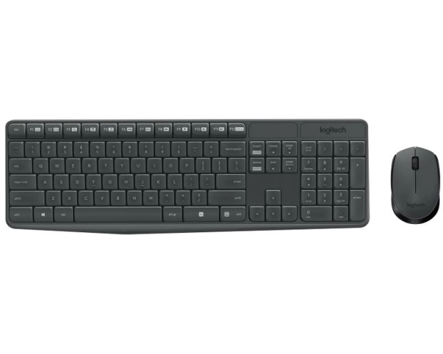 LOGITECH MK235 Wireless Combo US tastatura + miš 