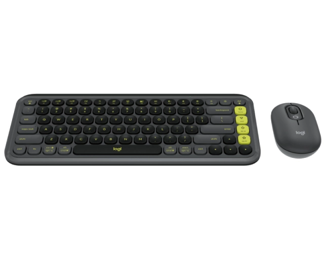 LOGITECH POP Icon Combo US tastatura graphite 
