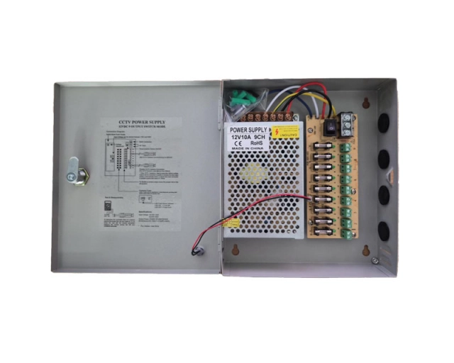 MAXPRO LINE Napajanje 12V 10A 9CH STAR 