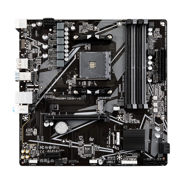 MB Gigabyte AMD AM4 A520M DS3H V2 1.0 second image
