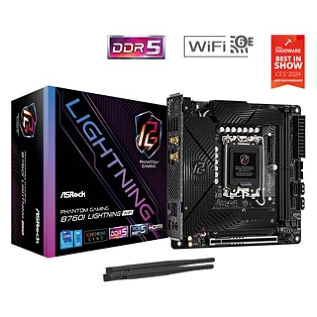 MB s1700 ASRock B760I Lightning WiFi D5