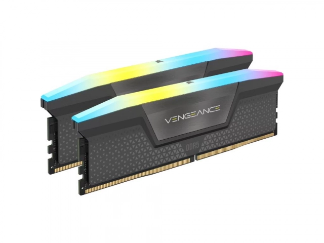 Memorija CORSAIR VENGEANCE RGB 32GB(2x16GB)/DIMM/DDR5/6000MHz/CL38-48-48-96/1.35V/EXPO & XMP