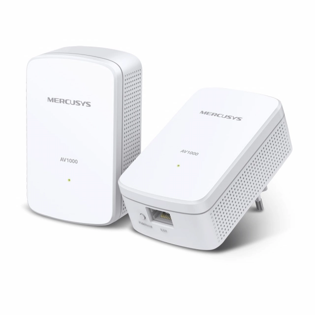 MERCUSYS MP500 KIT(EU) AV1000 Gigabit Powerline Starter Kit 