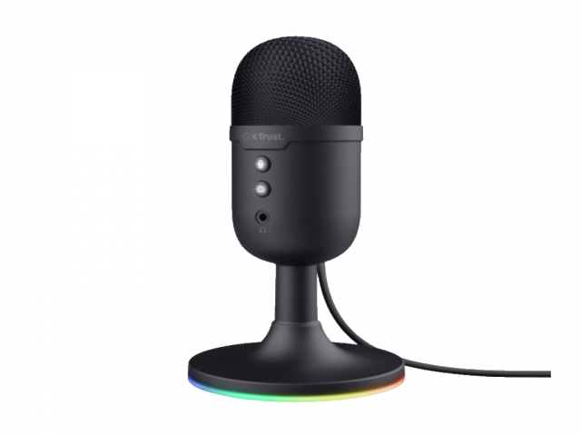 Mikrofon TRUST GXT234 YUNIX USB MICROPHONE Black