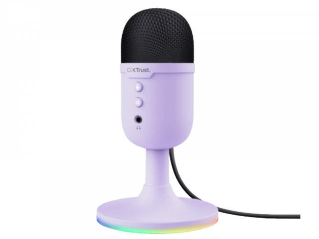 Mikrofon TRUST GXT234P YUNIX USB MICROPHONE PURPLE