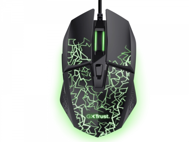 Miš TRUST GXT113 FELOX LED GAMING/crna