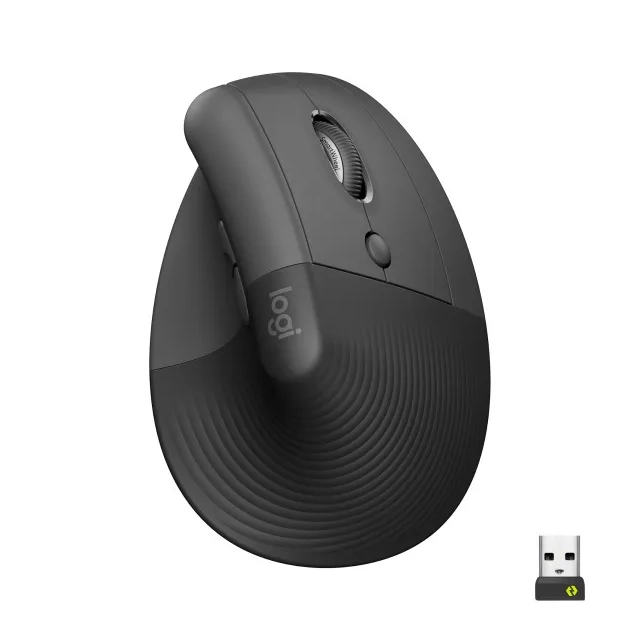Miš Wireless Logitech Lift Vertical crni 910-006473