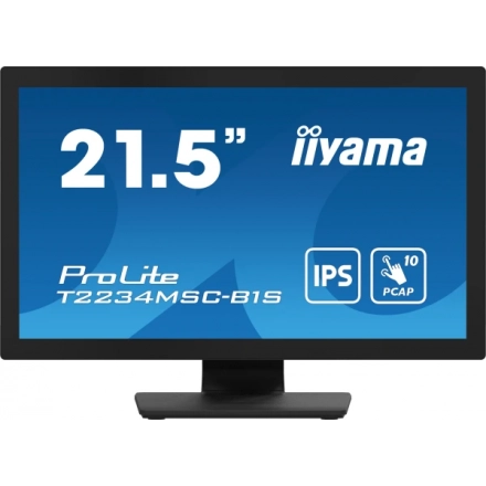 Monitor 22" Iiyama T2234MSC-B1S IPS 1920x1080/8ms/HDMI/VGA/DP/zvucnici