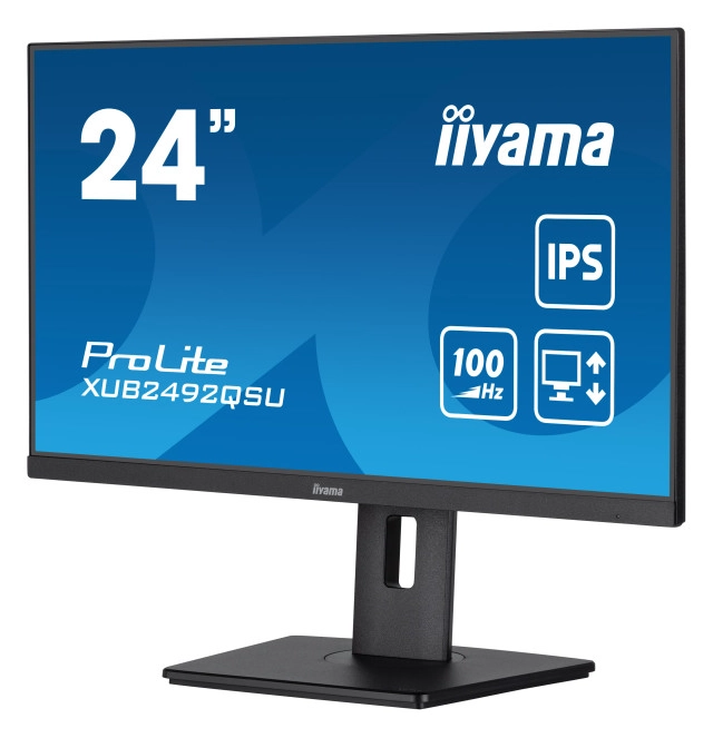 Monitor 23.8" Iiyama XUB2492QSU-B1 IPS 2560x1440/100Hz/0.5ms/HDMI/DP/USB/zvučni second image