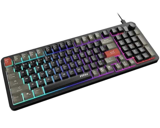 MSI FORGE GK110 US RGB crna tastatura  second image