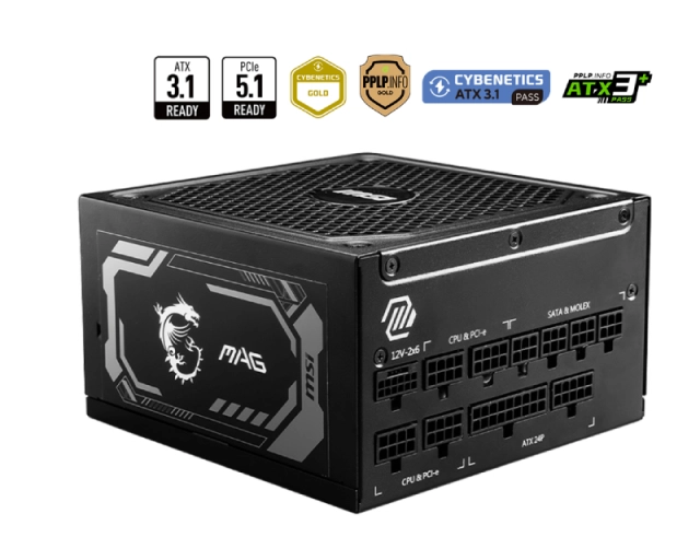 MSI MAG A1250GL PCIE5 1250W napajanje  second image