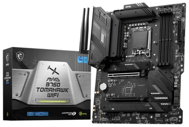 MSI MAG B760 TOMAHAWK WIFI matična ploča second image