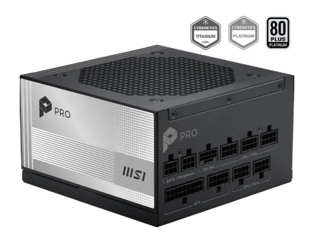 MSI PRO A1000PL PCIE5 1000W napajanje 7Y 