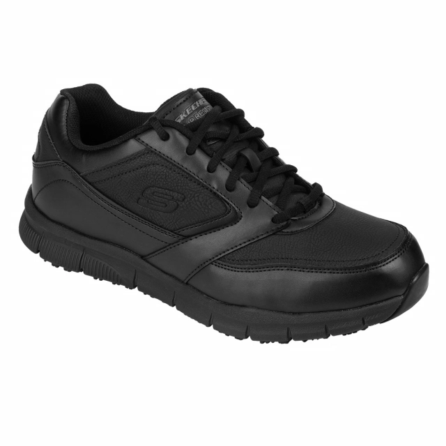 NAMPA, skechers plitke radne patike ob src fo, crne 41