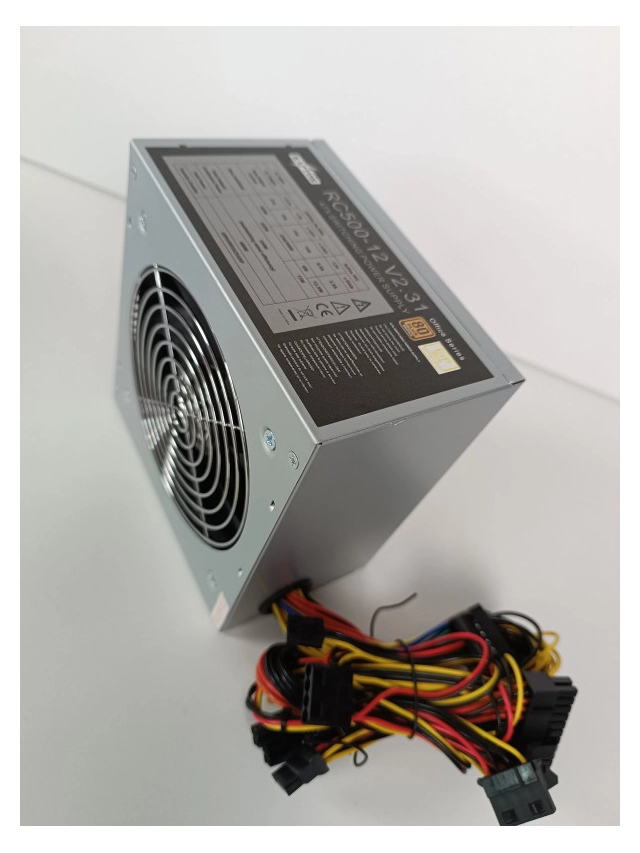 Napajanje Raptor 500W Office Series 12cm fan/80plus, RC500-12 second image