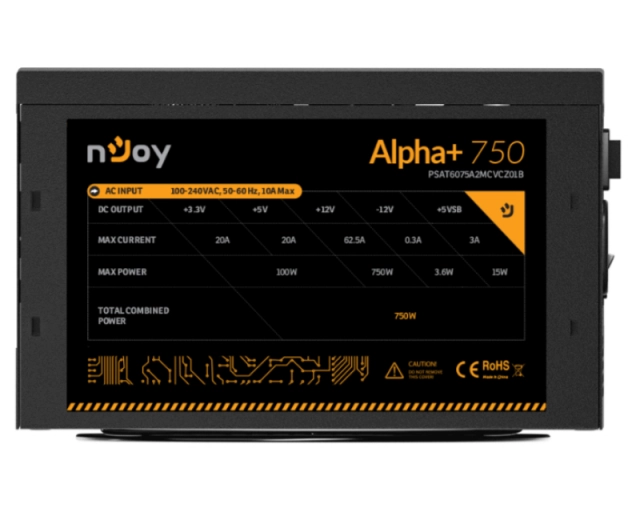 NJOY Alpha+ 750 750W napajanje (PSAT6075A2MCVCZ01B)  second image
