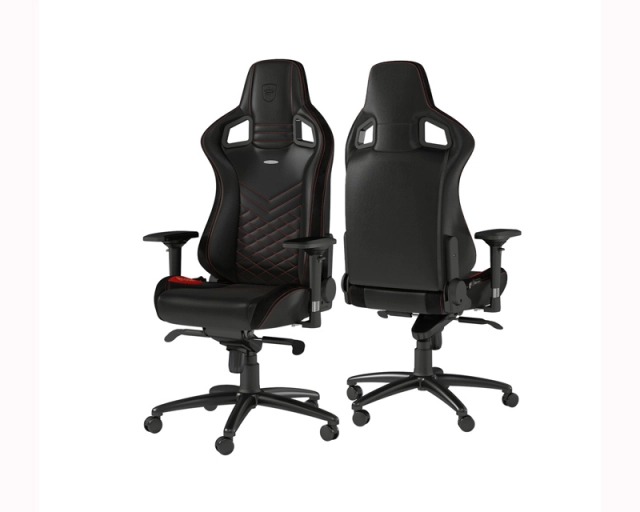 NOBLECHAIRS EPIC Gaming stolica crno-crvena 
