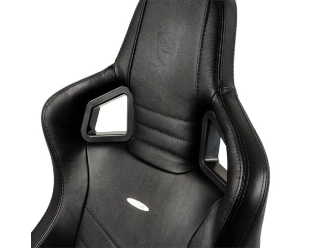 NOBLECHAIRS EPIC Real Leather Gaming stolica crna  second image