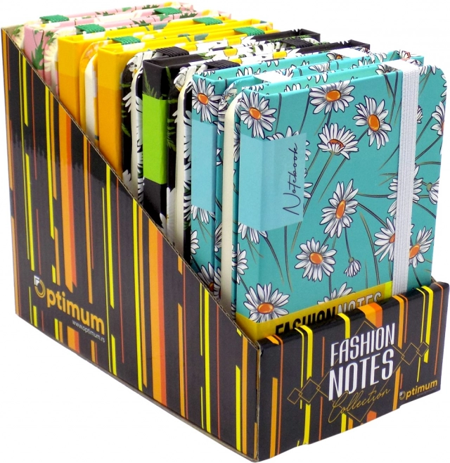 NOTES FASHION DAISY A6 TP LINIJE DISPLAY 1/12 OP