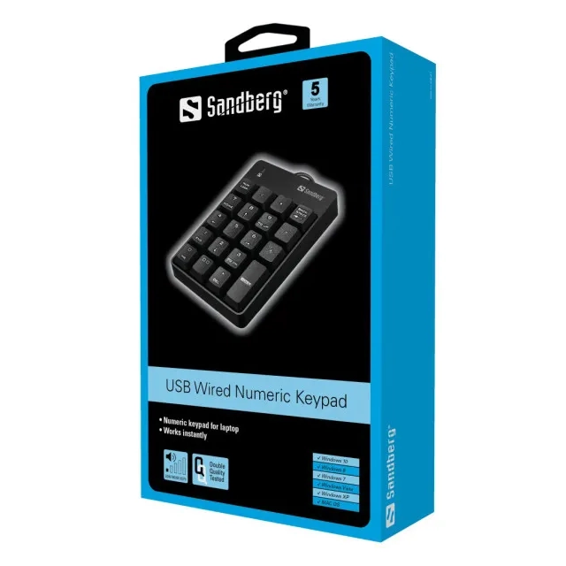 Numerička tastatura Sandberg USB 630-07 second image