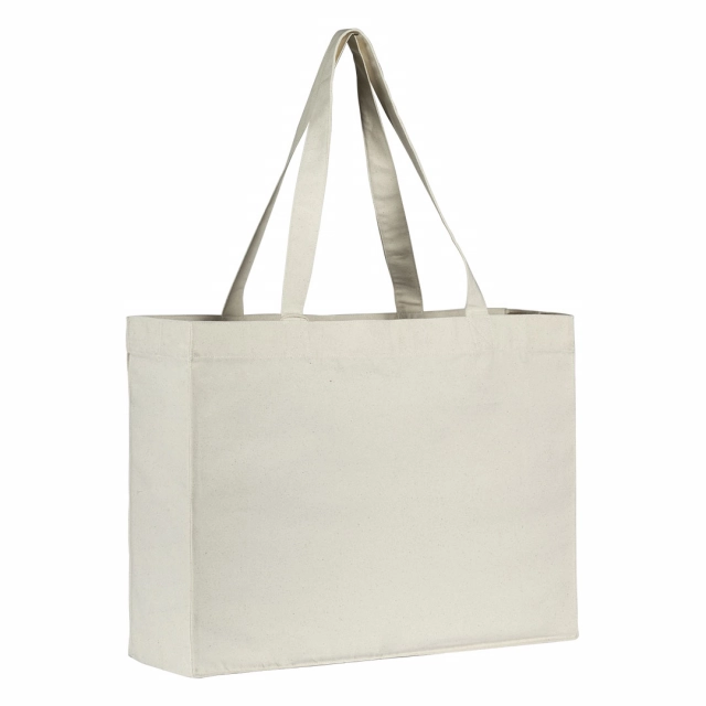 OLIVE, torba od recikliranog pamuka, 300 g/m2, bela