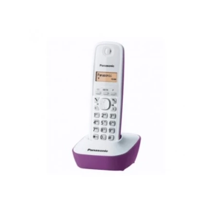 Panasonic KX-TG1611FXF bela-ljubičasta