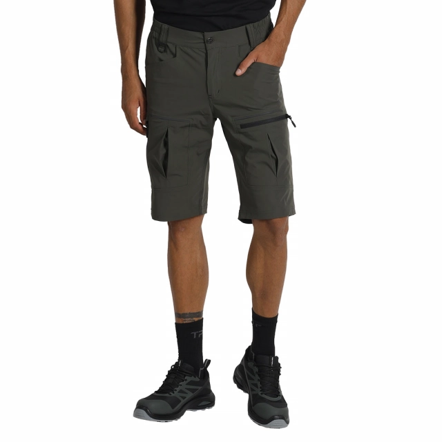 PANTHER BERMUDA, radne bermude sa elastinom, maslinasta 58