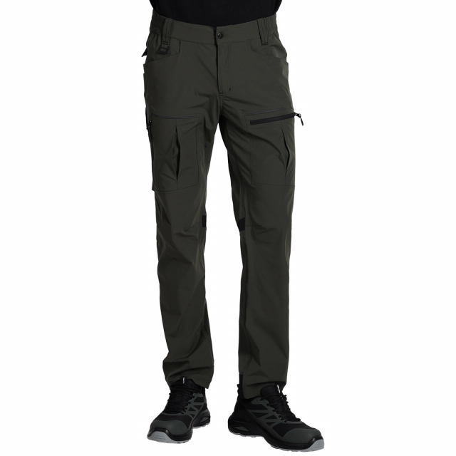 PANTHER PANTS S, servisne radne pantalone sa elastinom, maslinasta 54