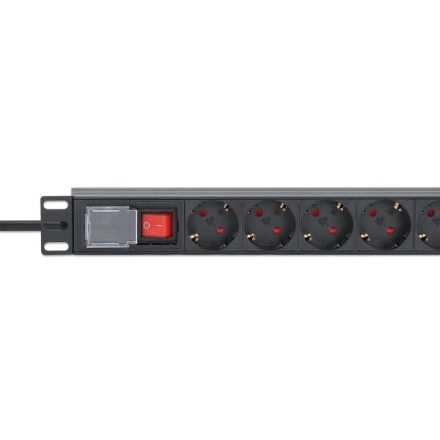 PDU kabl Intellinet 715126 19"/1U sa 8 utičnica/prekidač/2m second image