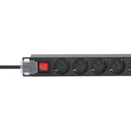 PDU kabl Intellinet 715133 19"/1U sa 9 utilnica/prekidač/2m second image