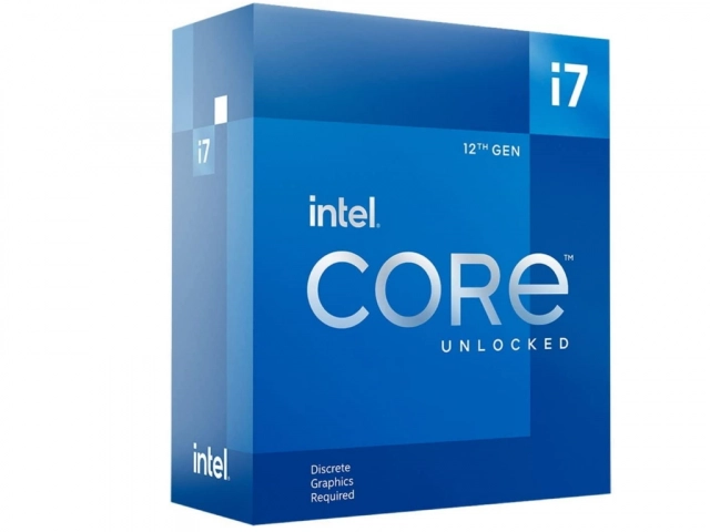 Procesor INTEL Core i7 i7-12700 12C/20T/2.1GHz/25MB/65W/UHD770/Alder Lake/14nm/LGA1700/BOX
