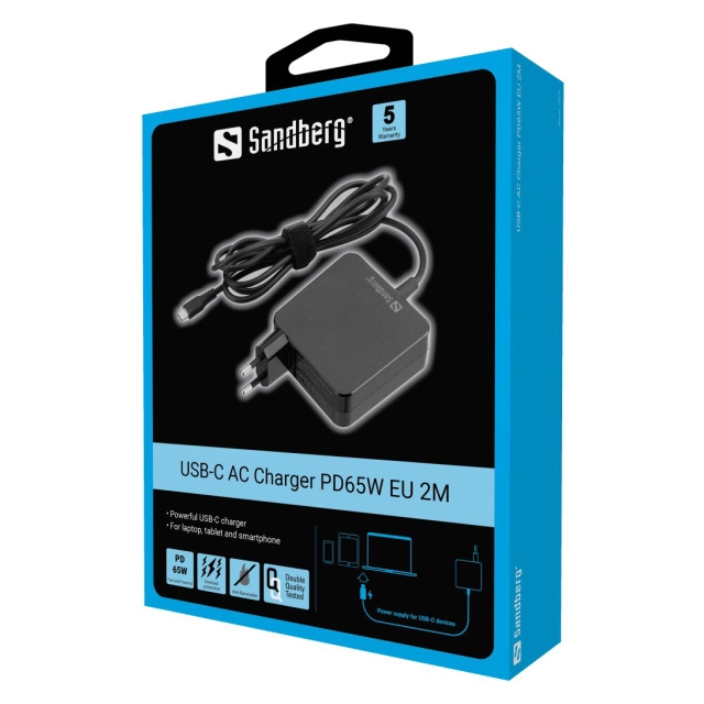 Punjač za laptop Sandberg AC 65W USB-C 135-79 second image