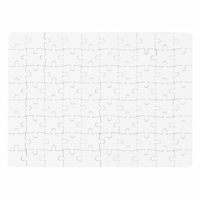 PUZZLE A5-80, slagalica za sublimaciju, 80 delova, bela