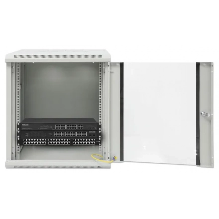 Rack orman Intellinet 711890 19"/12U 570x600x635/staklena vrata/bravica second image