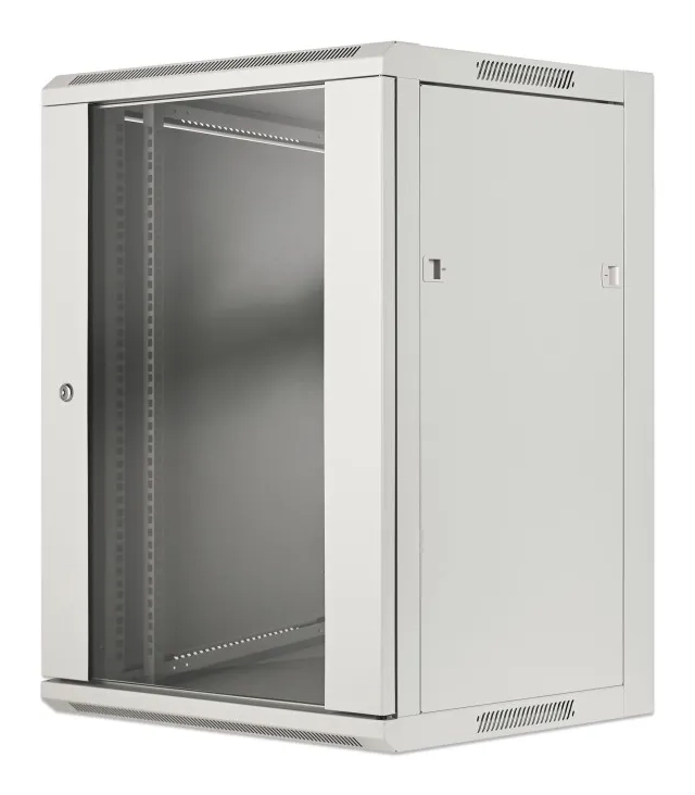 Rack orman Intellinet 711968 19"/15U 570x600x770/staklena vrata/bravica