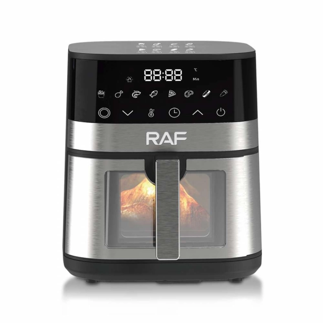 RAF R.5277 FRITEZA NA TOPLI VAZDUH DIGITALNA CRNA 5L