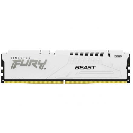 RAM DDR5 16GB 6400MT/s Kingston FURY BEAST White KF564C32BWE-16 w/Heatsink