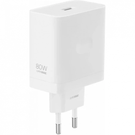 Realme SUPERVOOC punjač 80W Usb A bela
