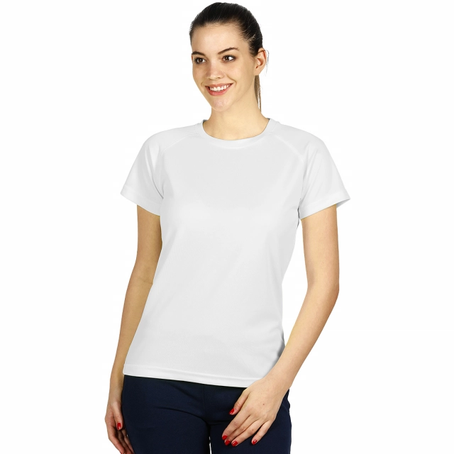 RECORD LADY, ženska sportska majica sa raglan rukavima, 130 g/m2, bela XXL
